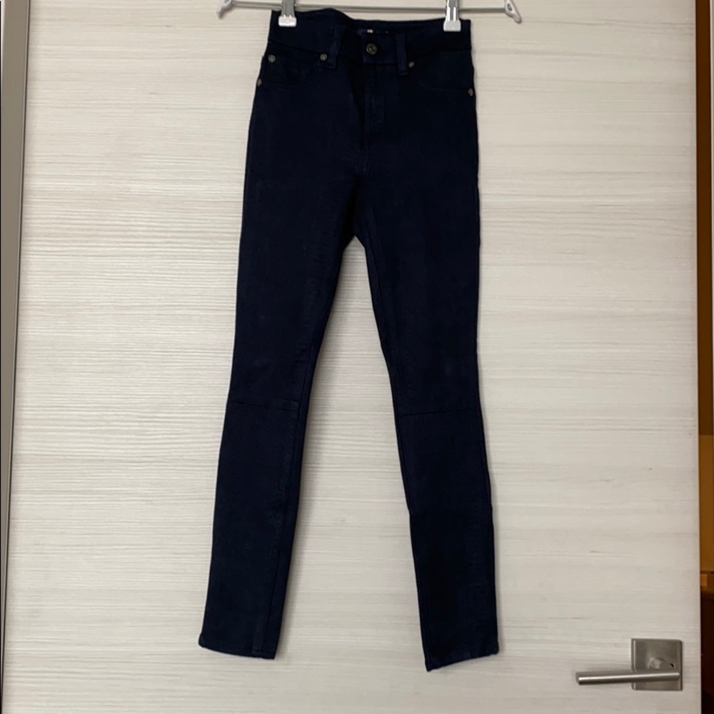 7 for all man kind faux suede pants